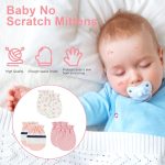 ONESING 16 Pairs Baby Mittens Newborn Mittens No Scratch 0-6 Months Warm Mittens for Newborn Baby Boys Girls - Image 3